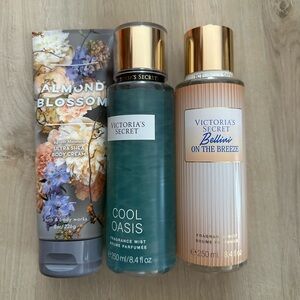 BBW lotion & Victoria secrets body mist